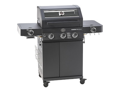 Gasgrill Pro G3-S 17000 watt Svart
