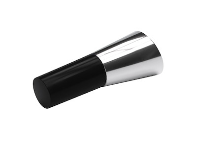 Vinprop Krom med gummi 