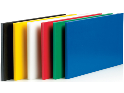 Skärbräda polyd Blå 75x40x2 cm m/dup