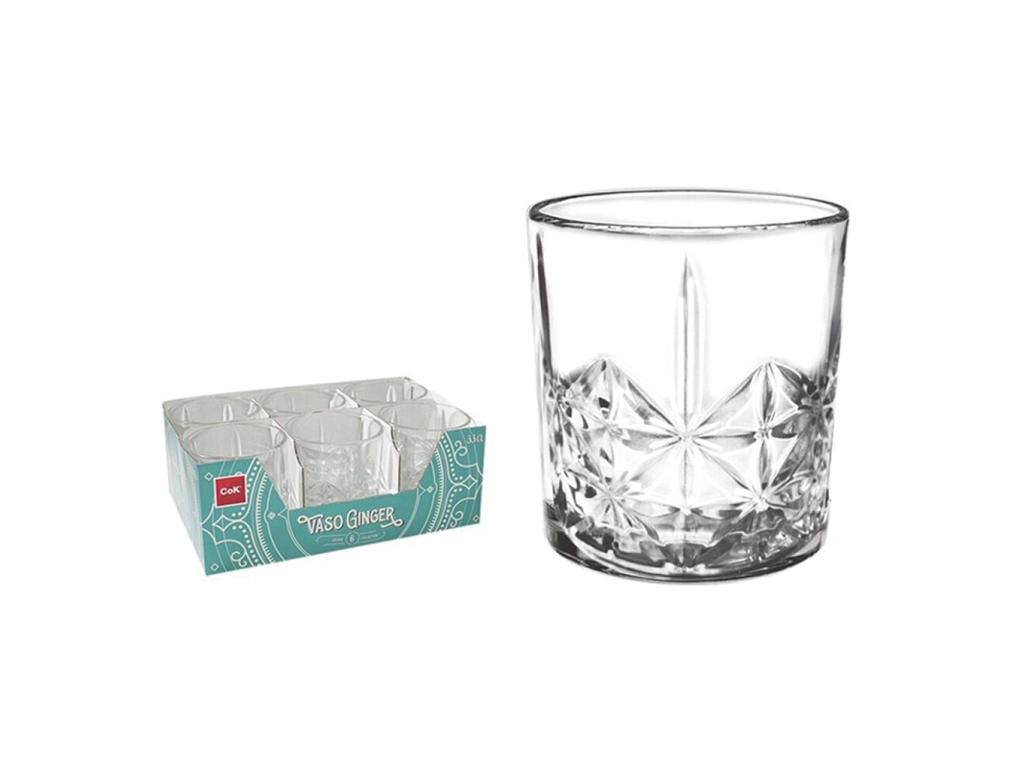 Glas 33 cl Ingefära