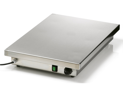 Värmeplatta 60x40x9cm rostfri Bourgeat