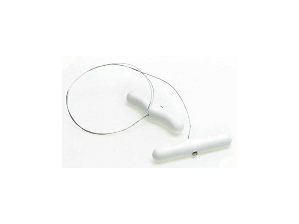 Osttråd 80 cm med plasthandtag - 10 pak