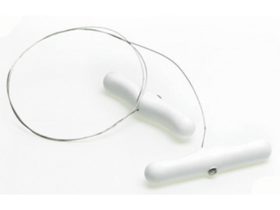 Osttråd 80 cm med plasthandtag - 10 pak