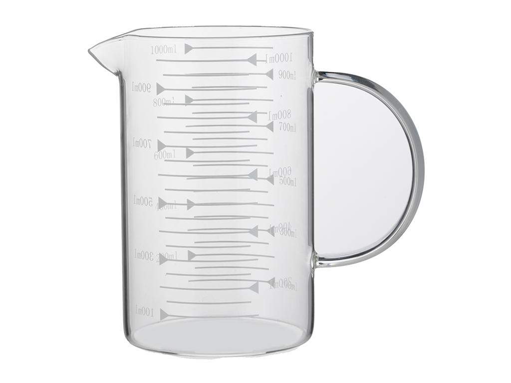 Litermått 1 ltr. Borosilikatglas