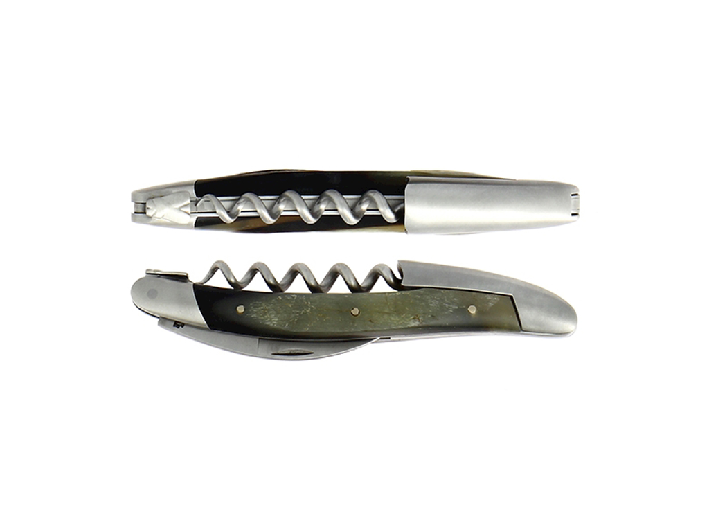 Korkskruv, Laguoile, Handtag av Aubrac-horn