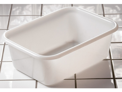 Balja, 12 ltr., vit 44x32x15,5 cm ytter