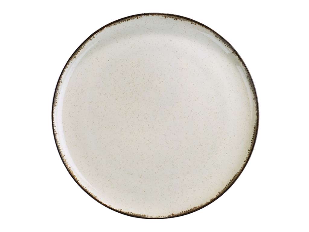 Tallrik platt Ø 24 cm Pearl Cream