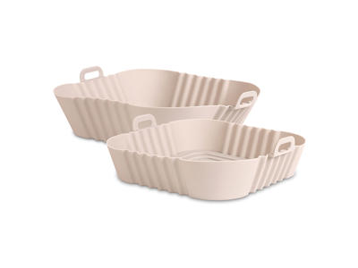 Silikonform set för airfryer 18x18cm & 21x21cm