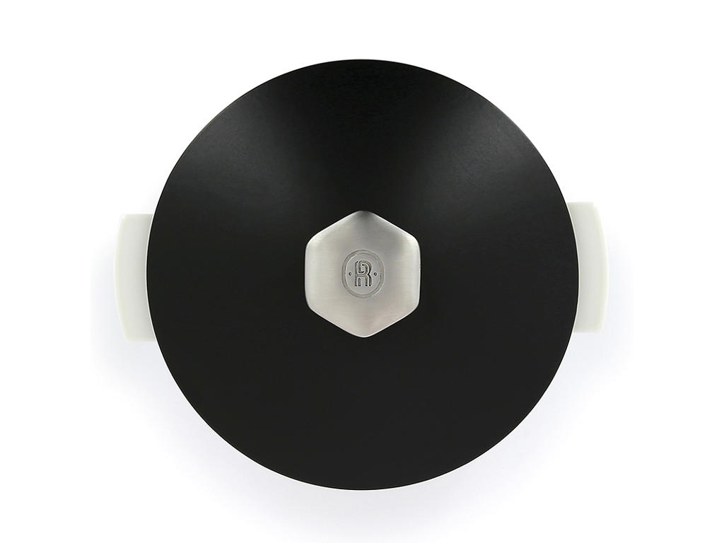 Lock till gryta Ø13 cm Satin Svart Revolution 2