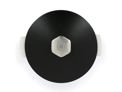 Lock till gryta Ø13 cm Satin Svart Revolution 2