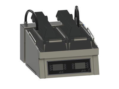 Kontaktgrill Dubbel CT600-2 3x400V 100pr