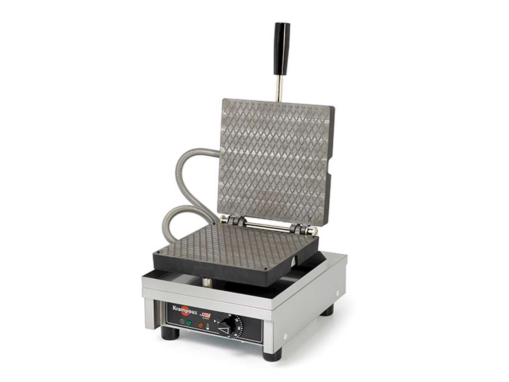 Glassvåffeljärn 230x230 mm