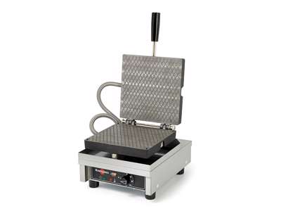 Glassvåffeljärn 230x230 mm