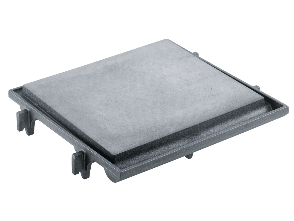 Stekplatta slät till 1 spis