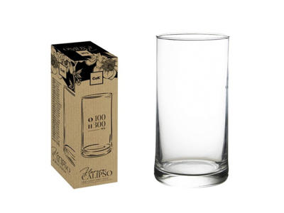 Vas Glas Ø 100 mm H: 300 Calipso