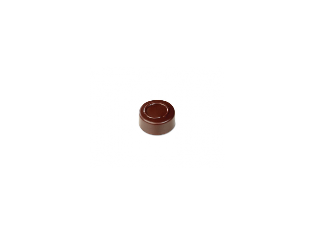 Chokladform 21 st Ø29mm H14mm 10 gr - Design 4
