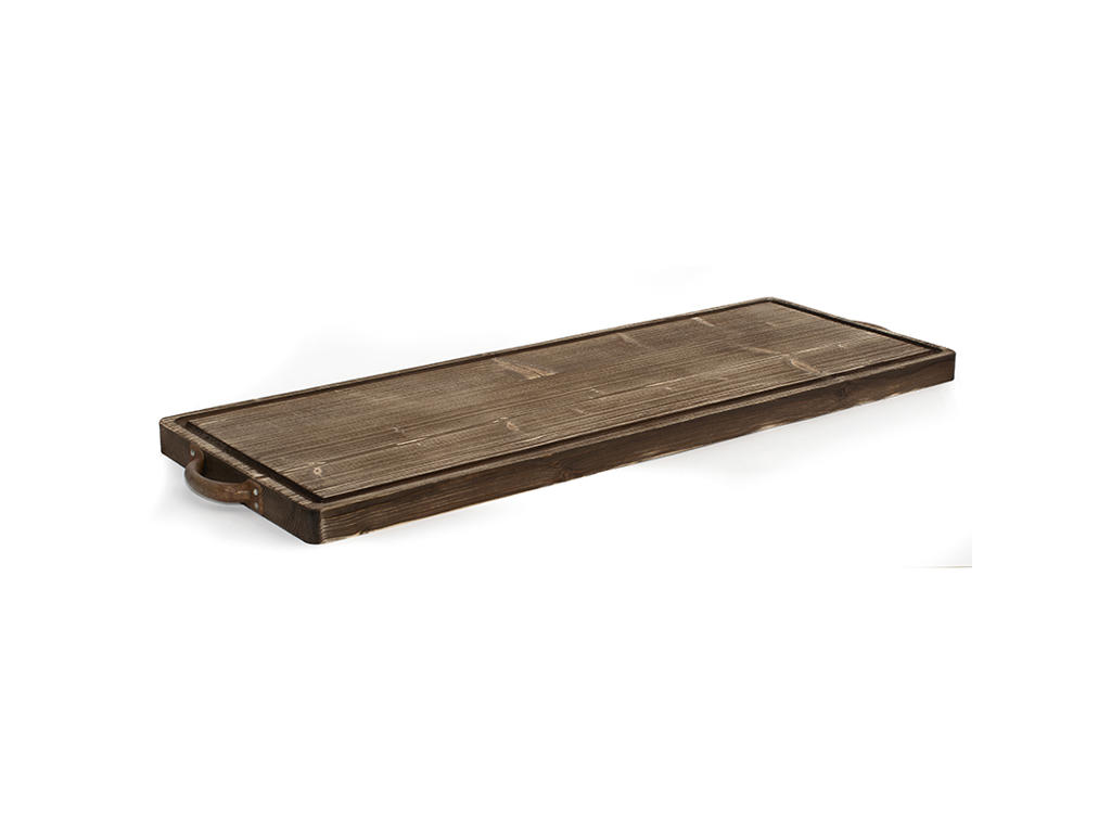 Skärbräda 80x30x3 cm m. ränna Vintage