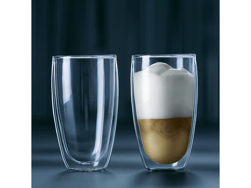 Glas 0,45L Dubbeltväggig 2st Bodum