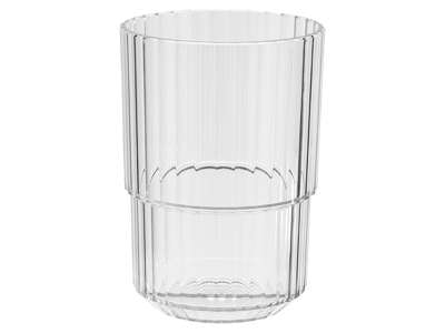 Staplingsbar glas 40cl plast
