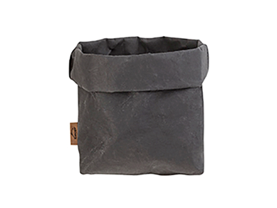 Brödpåse svart 15x15 cm