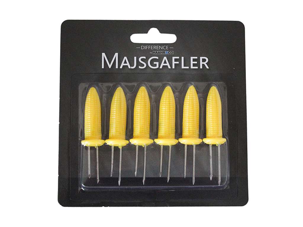 Majsgaffel 6 st. 6 cm