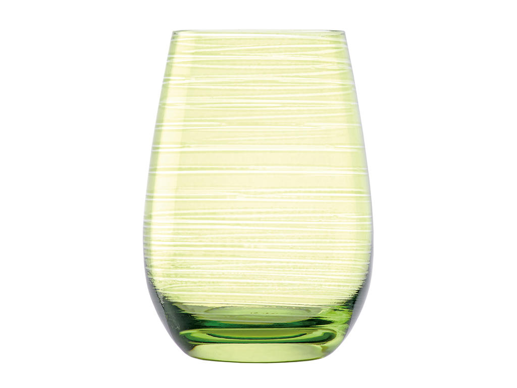 Vattenglas med glas grön str 46,5cl - 120x65mm