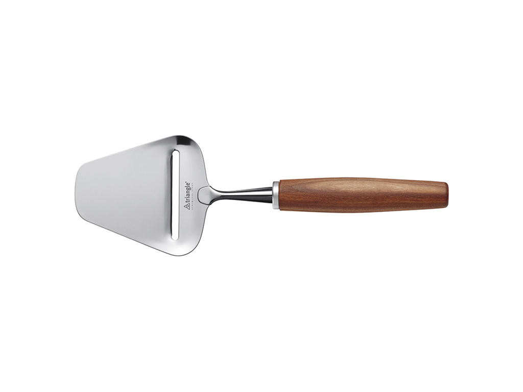 Ostehyvel med rostfritt stål plommonträ 250mm - 55gram