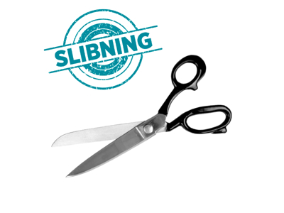 Sax, åtskild och slipad