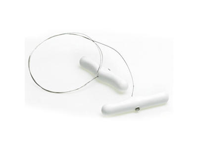 Osttråd 80 cm med plasthandtag 1 STK