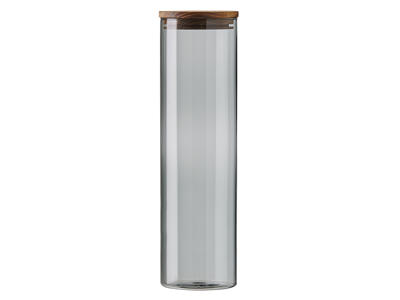 RAW Förvaringsglas m. Lock Ø8 cm H28 cm