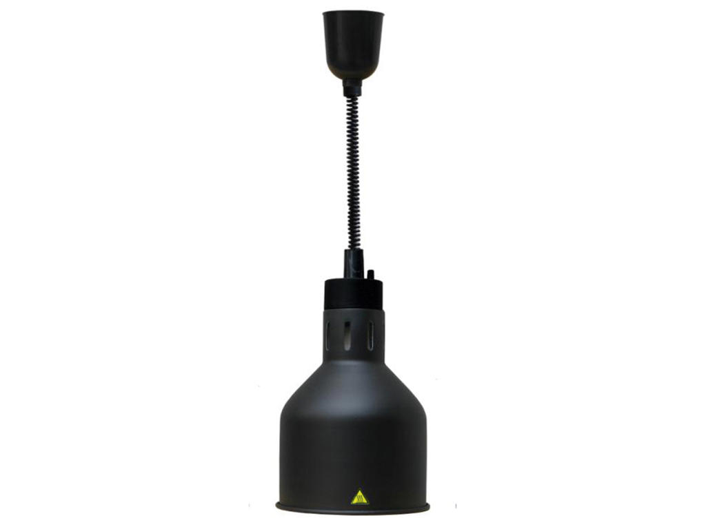 Värmelampa Svart 30-80 grader Höjd 600mm