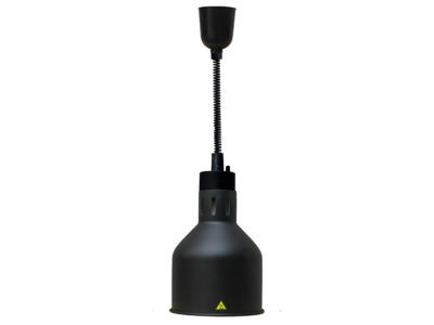 Värmelampa Svart 30-80 grader Höjd 600mm