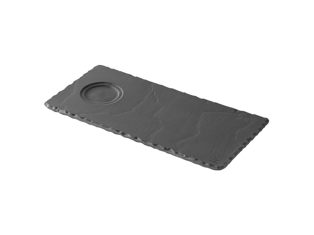 Tallrik 25x12x0,7 cm Gourmet Basalt