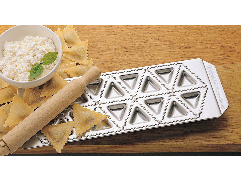 Ravioliform, 18 st, trekantig