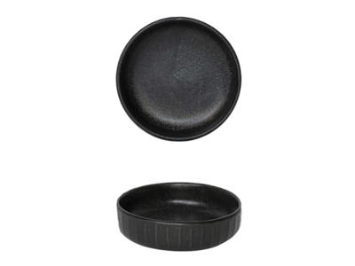 Skål Låg Ø9 cm Svart Gordion