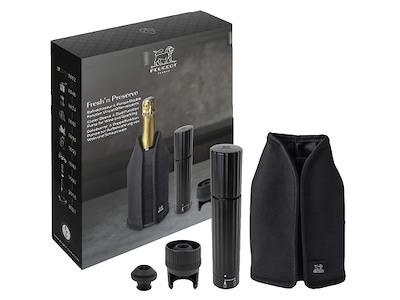 Gåvoset med Flaskkylare och Vinkorkpump