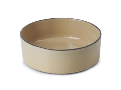 Tallrik Ø14 cm Beige Caractere