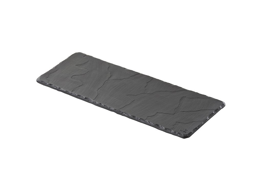 Fat 30x11x0,7 cm skiffer Basalt