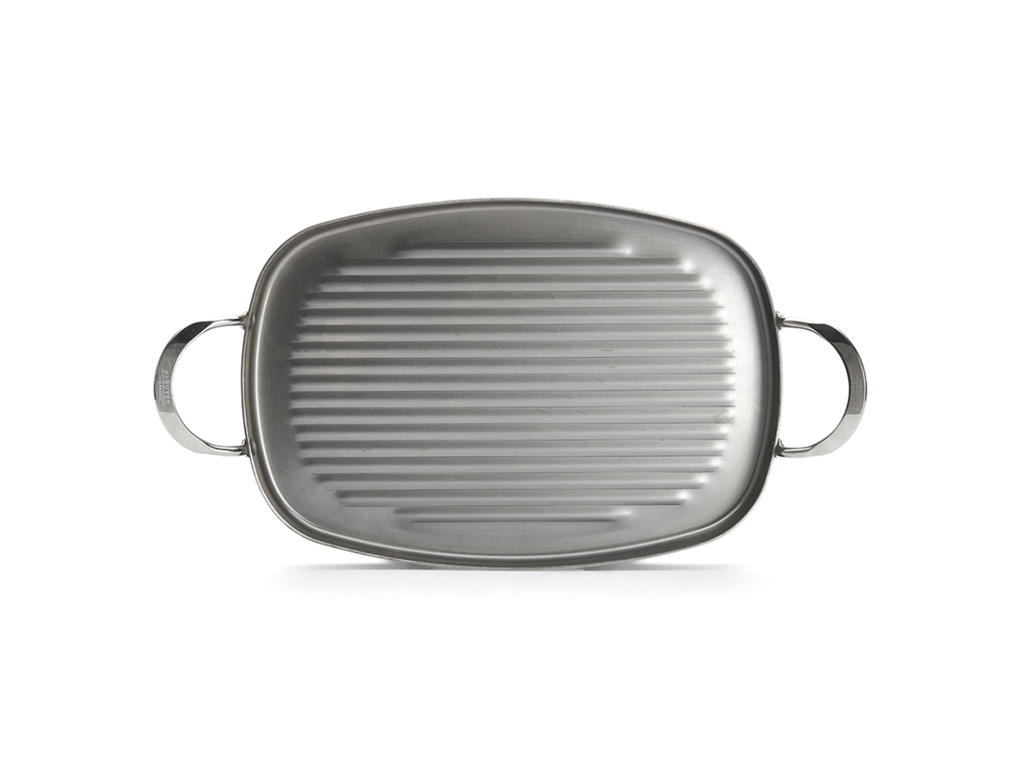 Stekpanna grill Järn 38x26 cm Mineral B