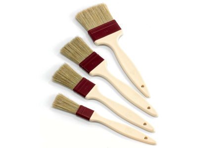 Pensel platt 50 mm m. plasthandtag