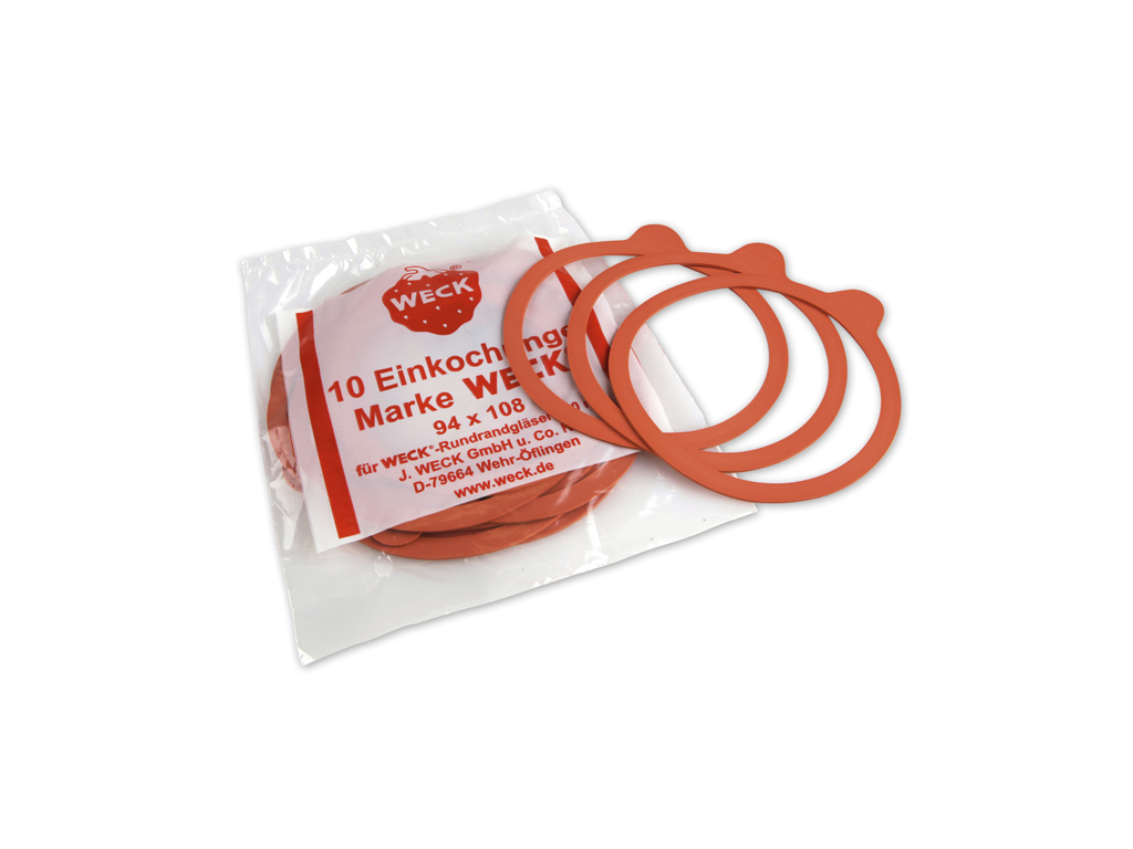 Weck Gummiring RR100- paket med 10 st