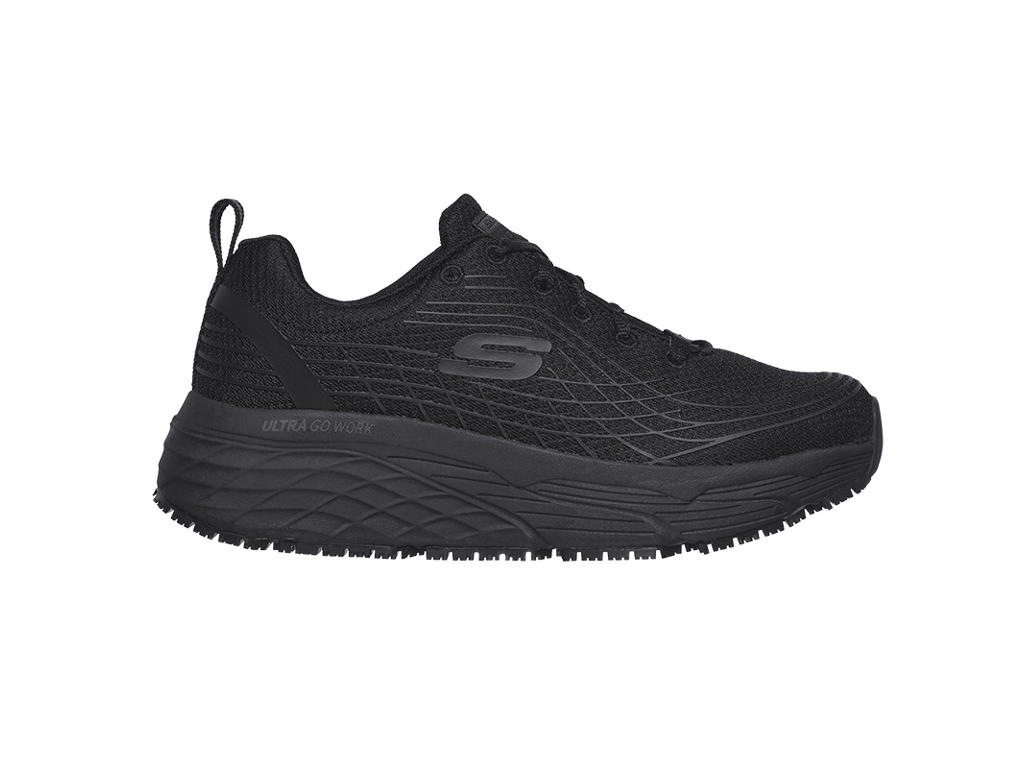 Sko Skechers Max Cushioning Svart