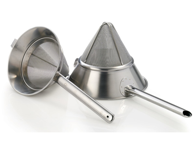 Spets sikte Rostfritt med fint nät 24 cm.