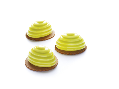 Silikonform Bachour 12 x 90 ml - Design 2