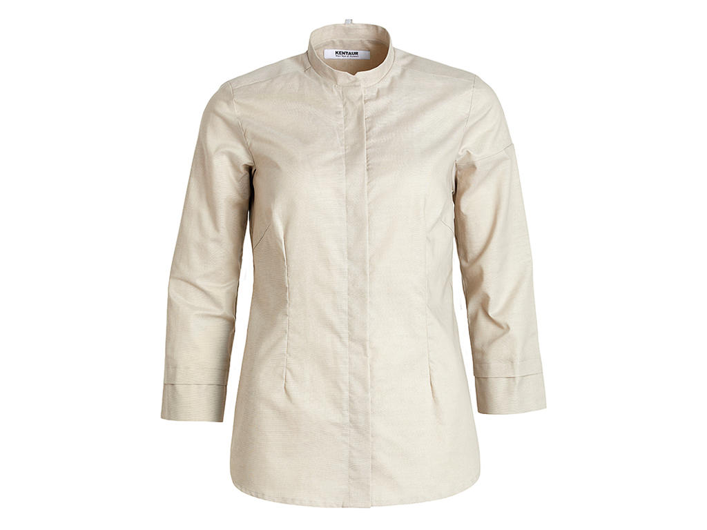 Kentauer Oxford Damblus 7/8 ärm, Sand
