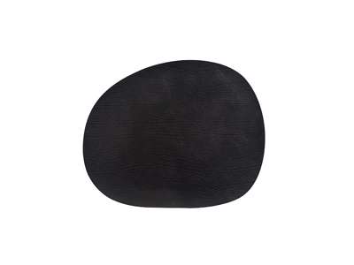 RAW Underlägg läder 41x35,5 cm Svart