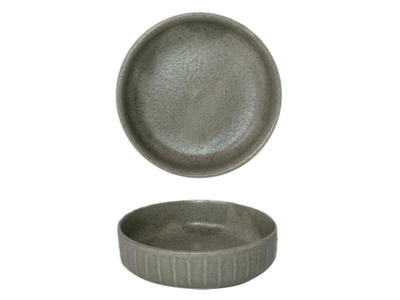 Skål Låg Ø13 cm Grå Gordion