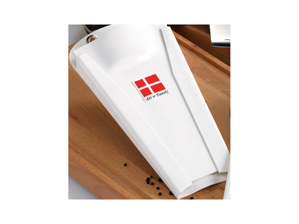 Knivfodral 3 rum vit plast