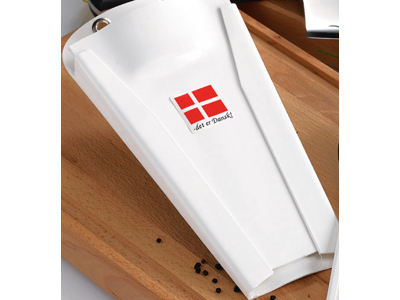 Knivfodral 3 rum vit plast