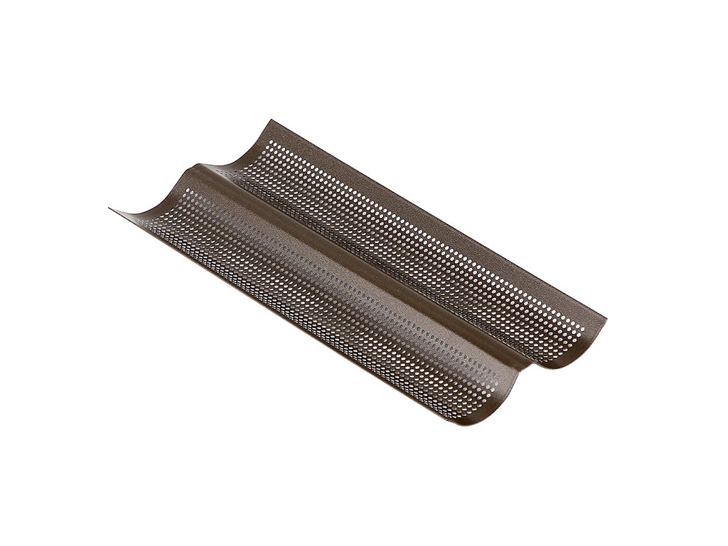Flöjtform Non-stick t/2 bröd perf. 38x1